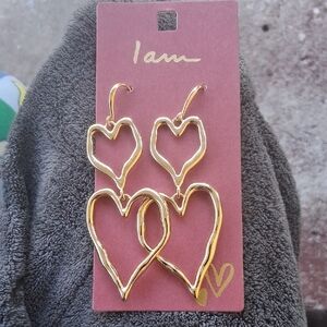 I AM HEART EARRINGS